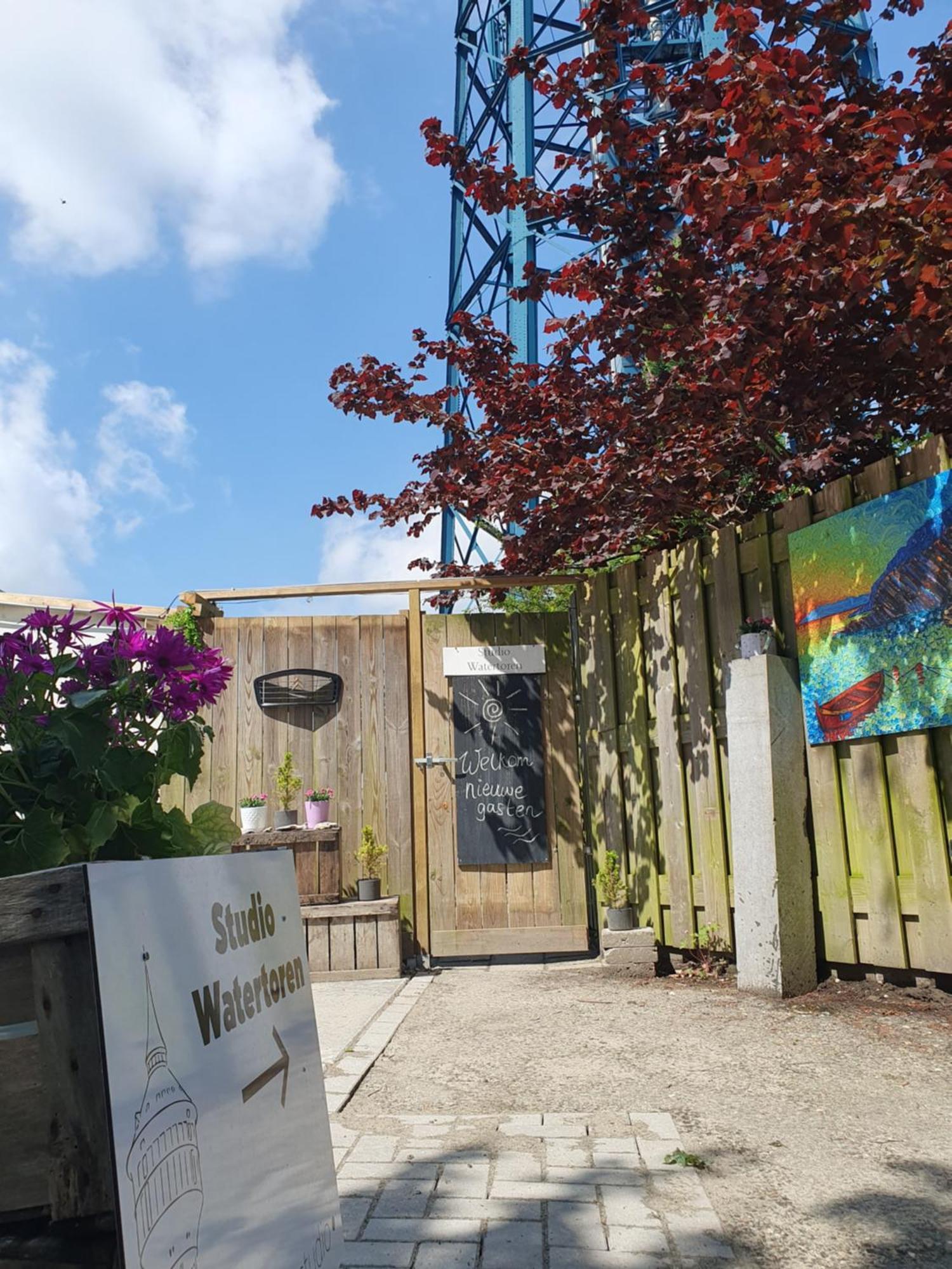 Studio Watertoren Met Tuin En Gratis Parkeren Goes Εξωτερικό φωτογραφία